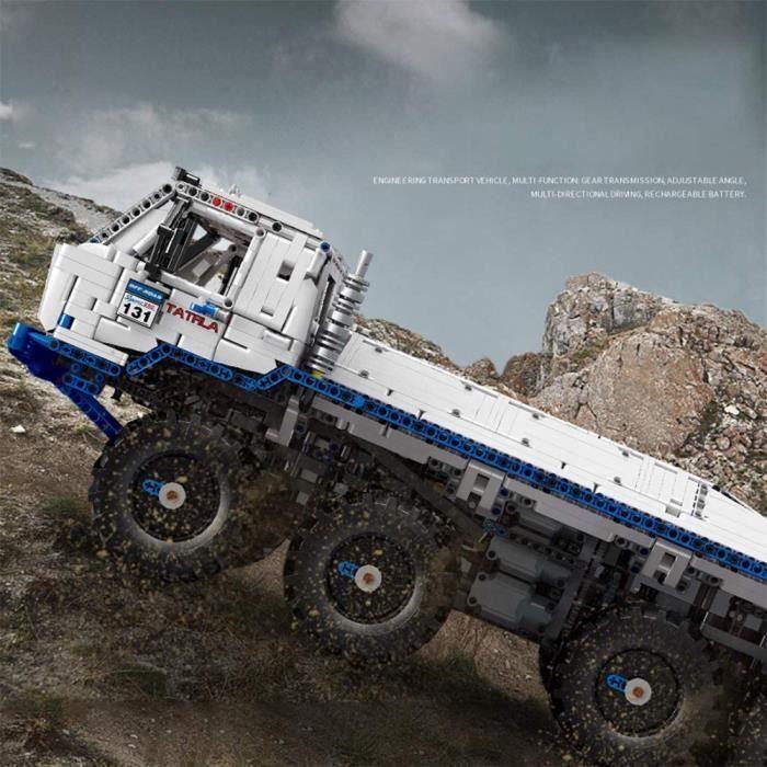 VEICOLO DA COSTRUIRE MACCHINA TERRESTRE DA COSTRUIREqueek Technic Blocco da Costruzione Macchina, 1:8 Camion per Tatra T813 8x8 P303