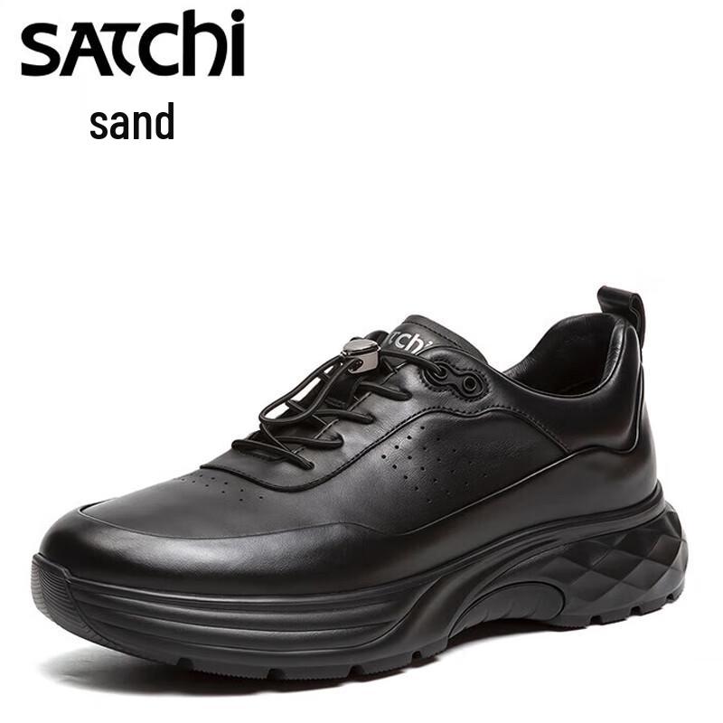 SATCHI Men s Casual Comfort Walking Shoes 41 EU чёрный