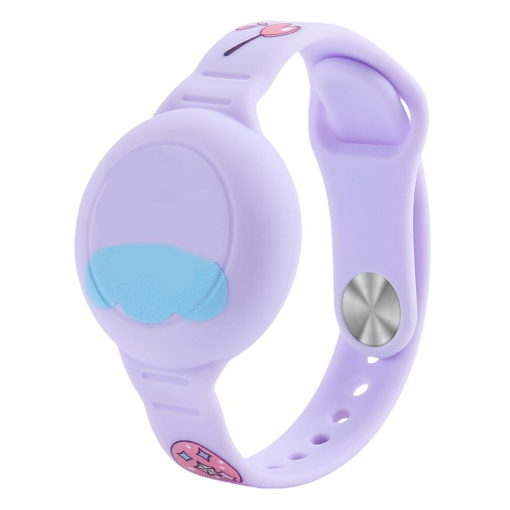 For Apple Airtag Holder Children Bracelet Airtags Case Straps Kids Cute Cartoon Watchband GPS Tracker Waterproof Silicone Holder