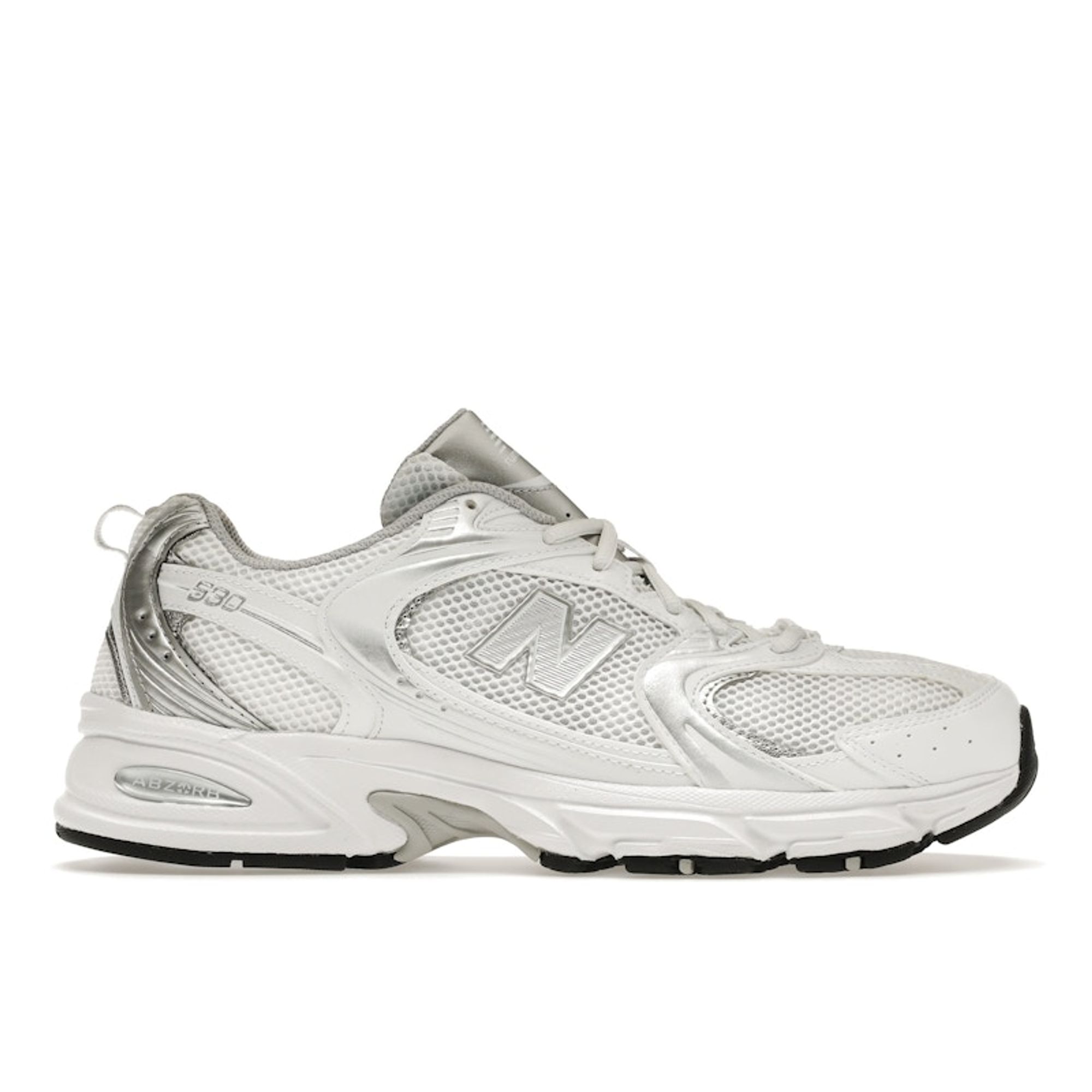 New Balance 530 Zilver Wit Heren Sneakers Munsell-Wit Zilver-Metallic MR530EMA cm