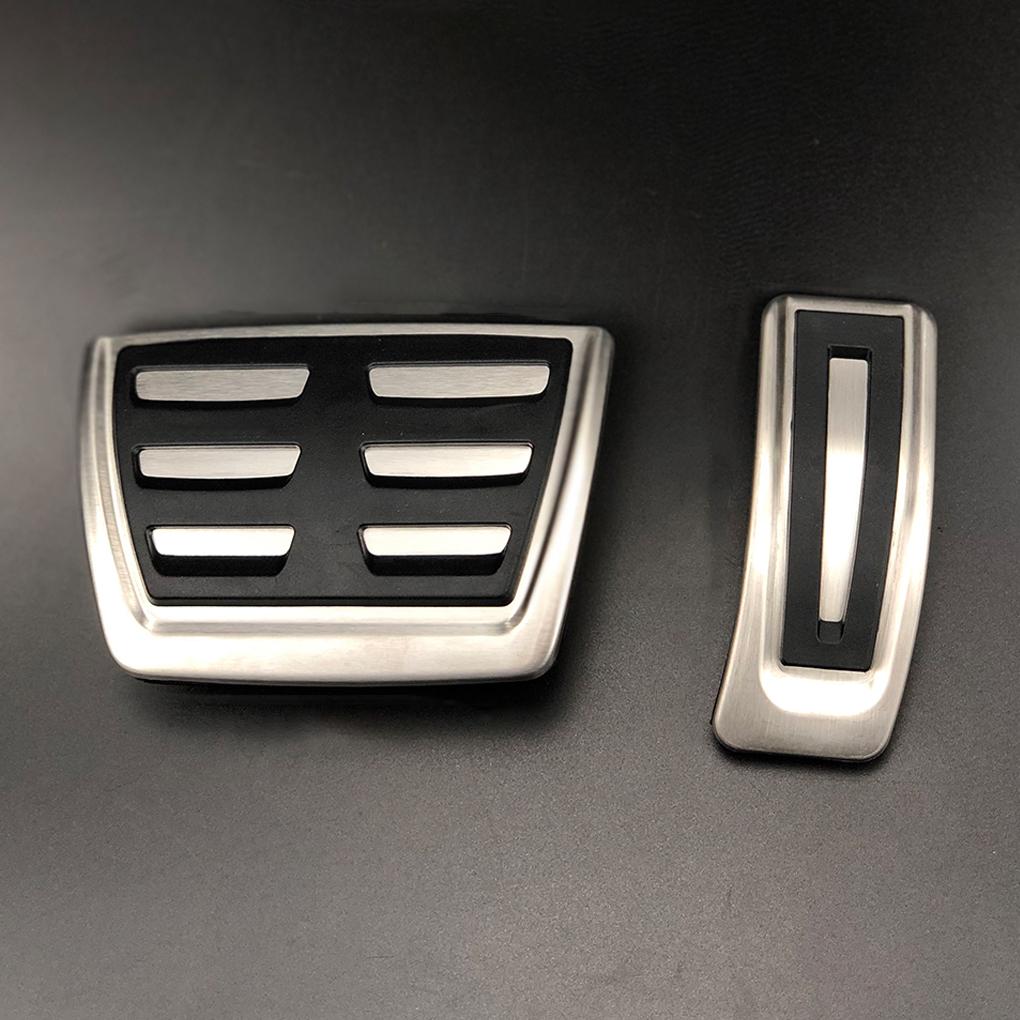 3set Durable Fitment Brake Pedal Cover Easy Installation For Car Brake System Exact Fit Match