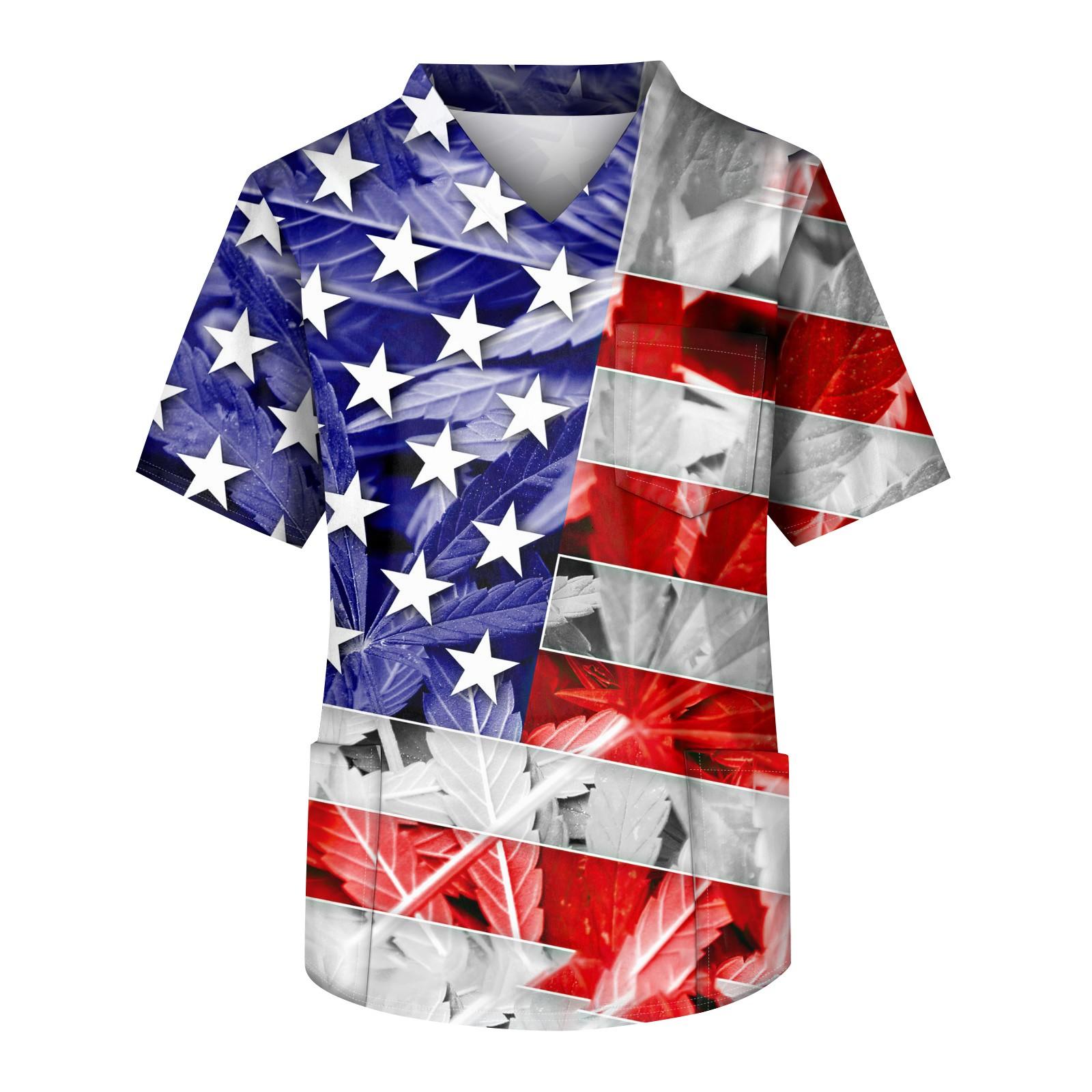 

Мужской топ с коротким рукавом и V-образным вырезом с принтом нагрудного кармана S красный