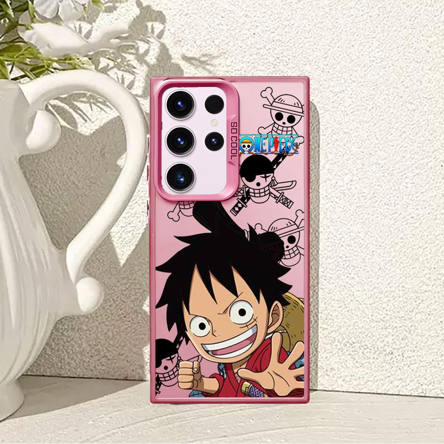 One Anime P-Piece Phone Case for Samsung Galaxy S23 S24 S25 Ultra S20 S22 S23 FE Note 20 Ultra S21 Plus S20 S24FE Cover