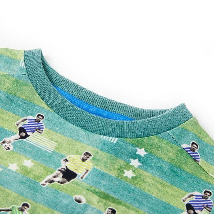 Sweatshirt pour enfants mélange vert clair 92/104/116/128/140