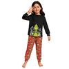 Children's  Boys And Girls Thin Two-piece  Long-sleeved Pants Two-piece