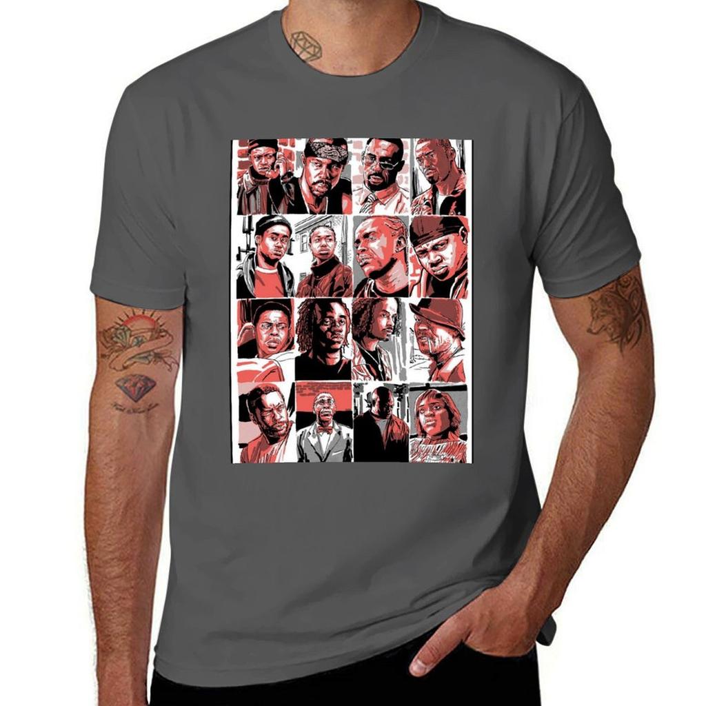 The Barksdale Crew  The Wire TShirt Casual Trendy Short Sleeve TShirt