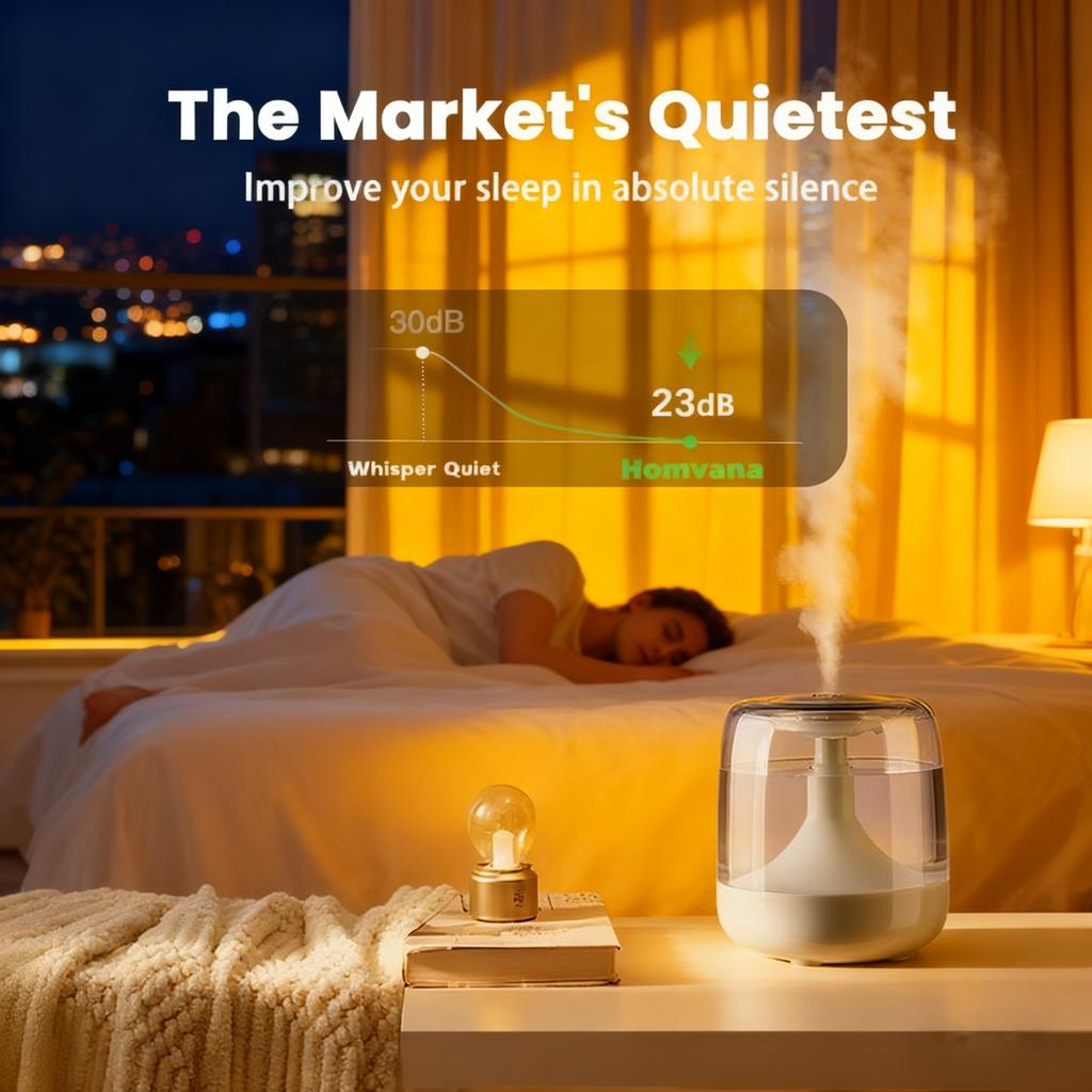 Mini humidifier Small silent big spray aromatherapy machine for bedroom USB office desktop air humidifier