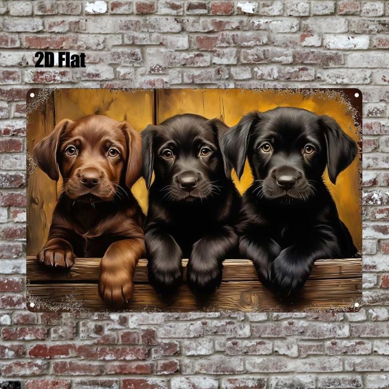 Retro Metal Paintings, Furniture, Living Room Decoration 20x30cm