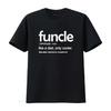 Funcle T Shirt Uncle Definition Funny For Pregnancy Announcement Cool Vintage Washed Stretched Versatile Unisex