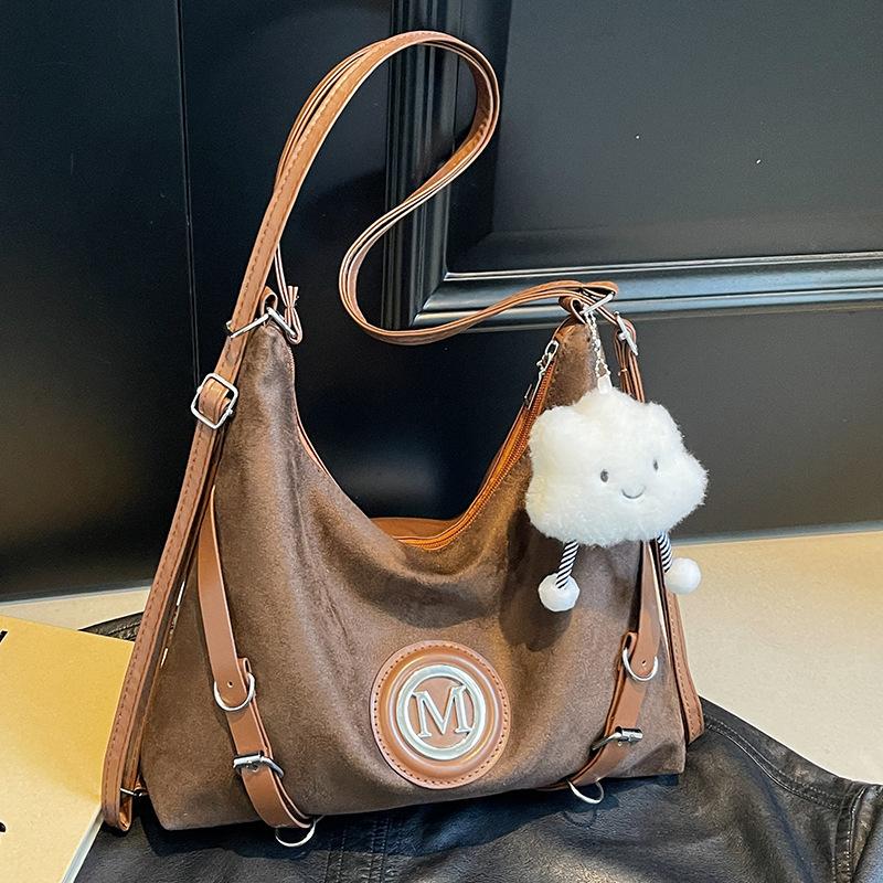 Crossbody Bag New Versatile Tote Bag Multifunctional Backpack Large Capacity Commuting Women's Bag