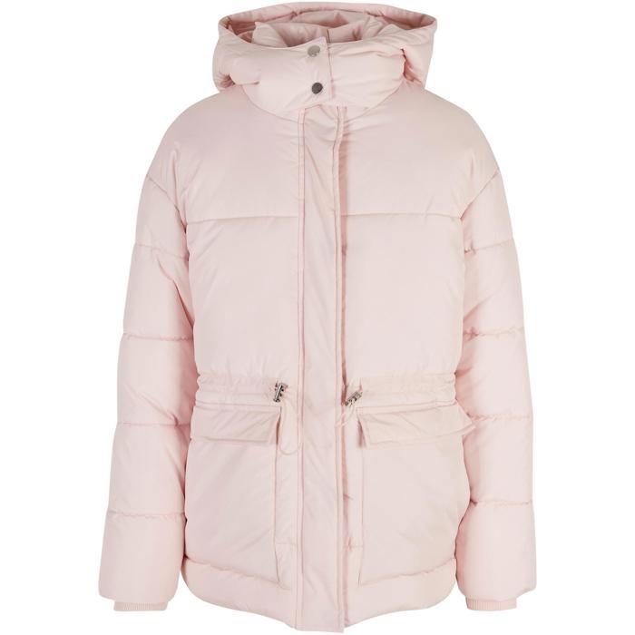 Doudoune Femme - Urban Classics - Cintrée - Capuche - Poches Latérales - Doublure En Taffetas