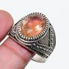 Natural Morganite Gemstone 925 Sterling Silver Jewelry Ring Size 10.5 AR-18380