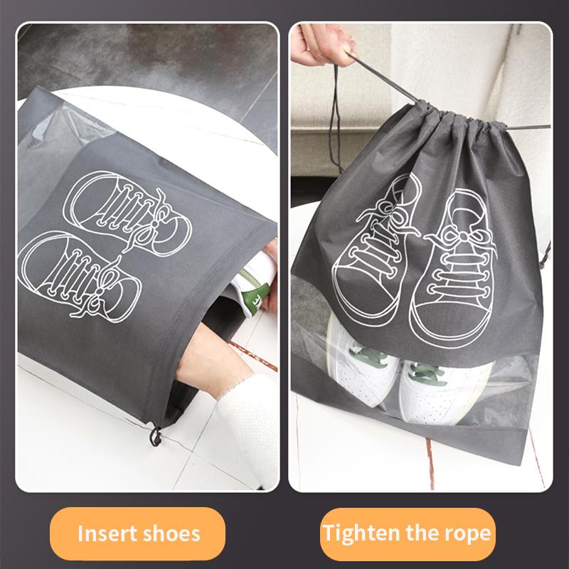 Torby do przechowywania butów Organizer do szafy Torba podróżna z włókniny Wodoodporna torba kieszonkowa na ubrania Torba wisząca