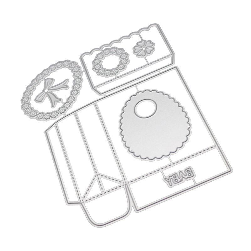 Candy Box Baby Metal Cutting Dies Stencil Scrapbooking DIY Album Stamp Paper Card Embossing Decor top sale
