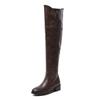 Fashion Women Over The Knee Boots Heels Long Boots Black Lady Shoes Big Size 44 45 46