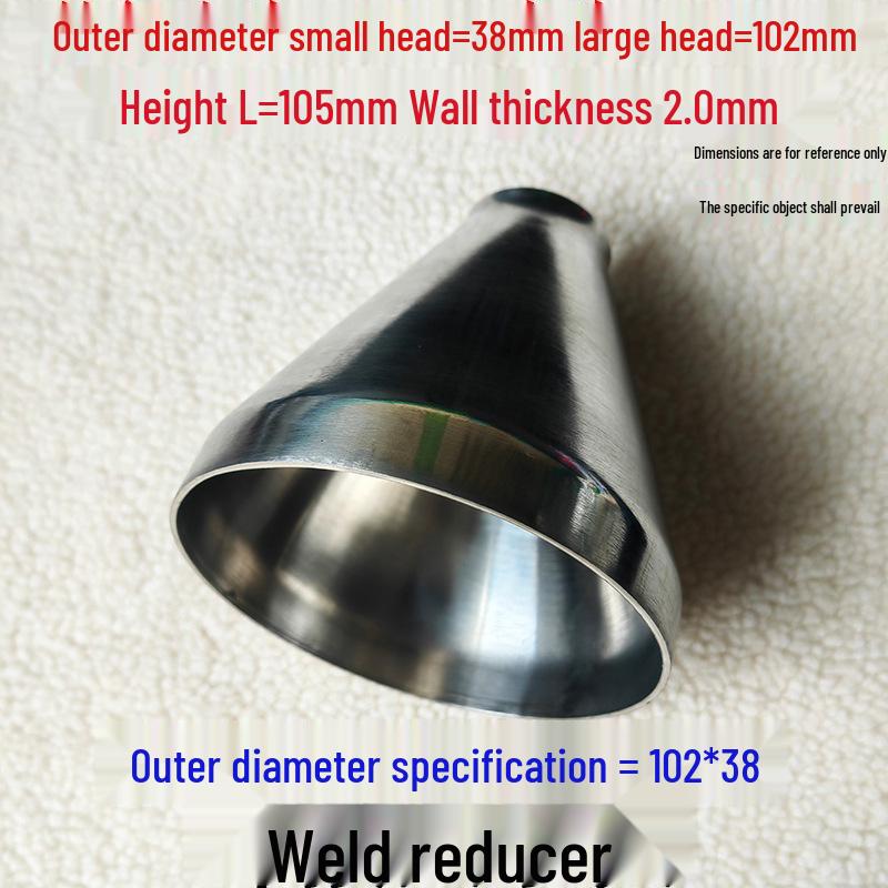 Hongshun 304 Stainless Steel Polished Concentric/Eccentric Reducer Pipe