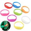 Set of 8 Flashing LED Bracelets Wristbands for Christmas Birthday Lighted LED Bracelets for Sport Outdoor Running