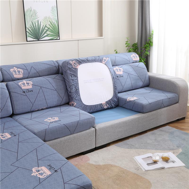 Elastic Sofa Seat Cover for Living Room Soft Couch Cover Full Wrap Backrest Cover Cushion Cover