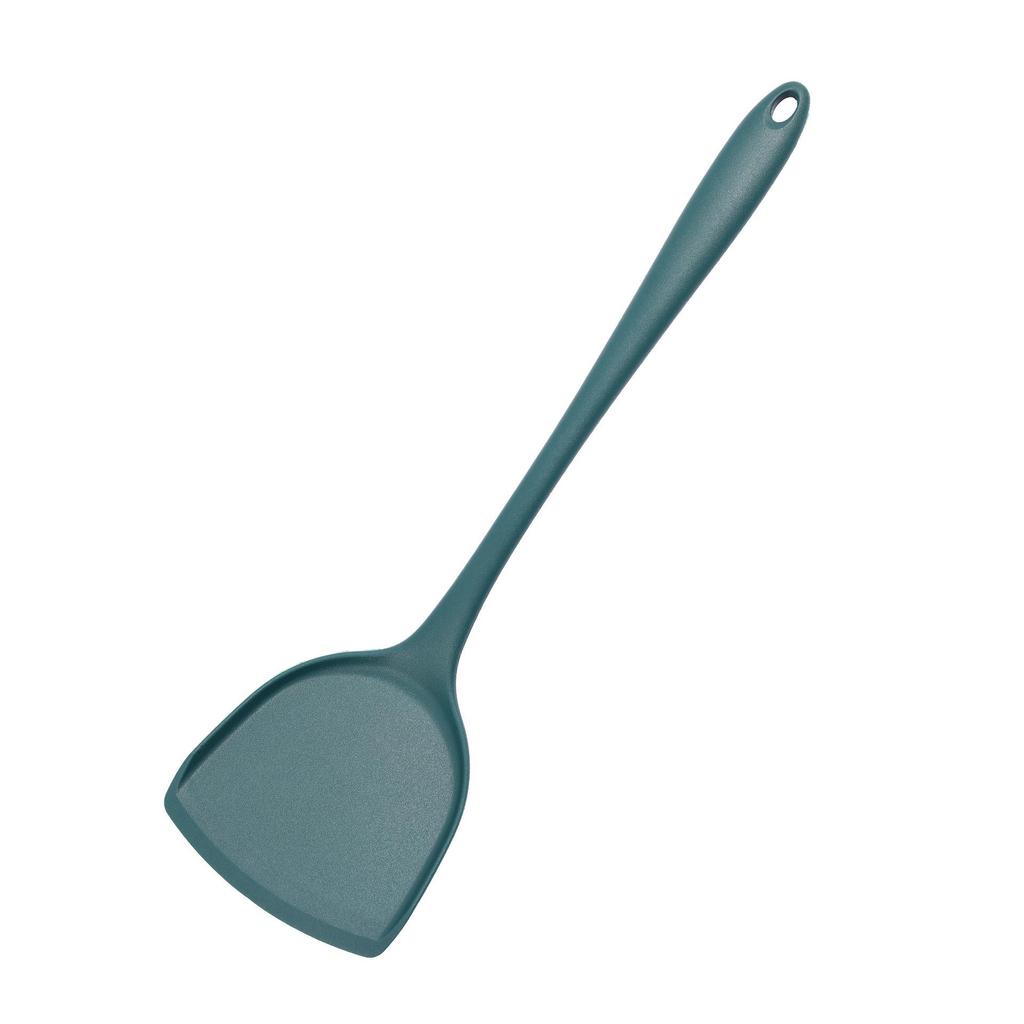 Silicone Kitchenware Set: Non-stick Spatula, High-Temperature Stir-fry, Rice & Soup Spoons, Slotted Spoon