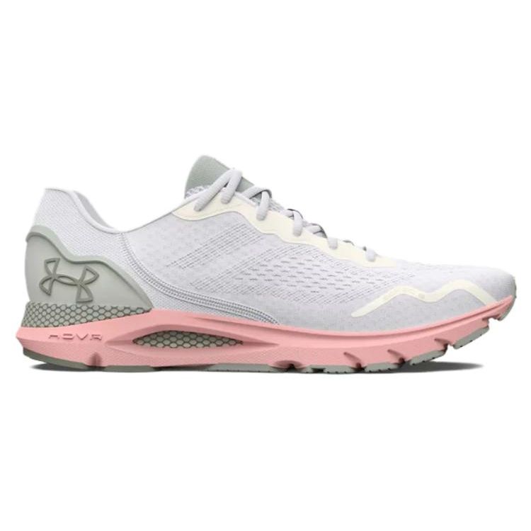 Under Armour Women's HOVR Sonic 5 White Olive Tint Grove Green 3026128-103