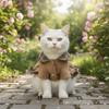 Winddichter Haustier-Karorock Weiche Herbst-Winter-Hunde-Kleider Hunde-Kostüm Katze Warme Kleidung Tägliche Kleidung