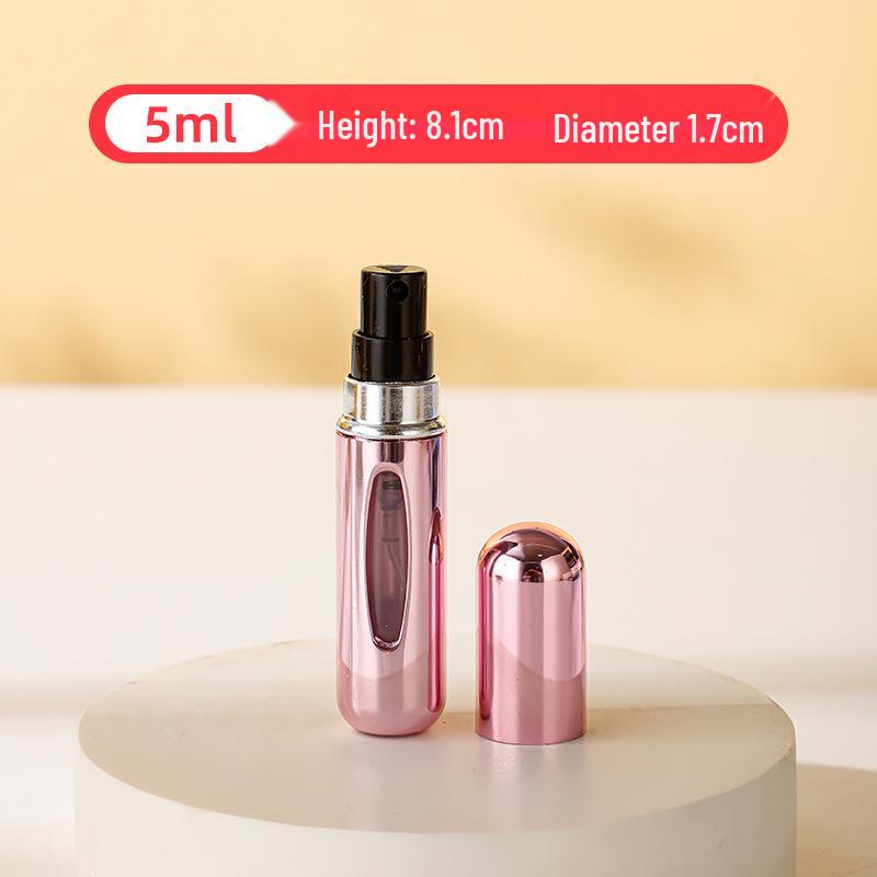 

5ml Refillable Self-Pump Perfume Spray Bottle for Decanting and Sampling