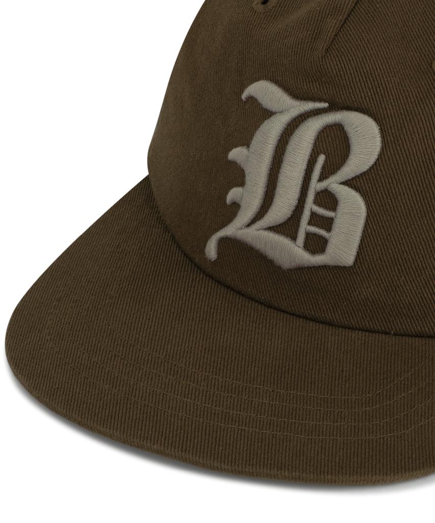 BROWNBREATH 5 Panel Bb Logo Vintage Cap - Brown