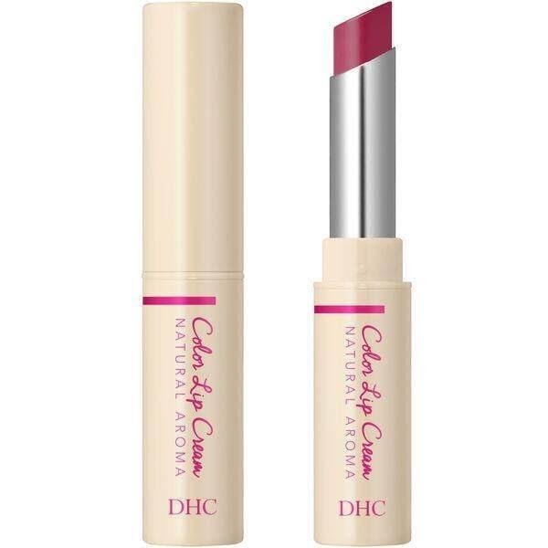 DHC Rich Moisture Color Lip Cream Natural Aroma Wine Red Woody Citrus  Cassis Rose Sweet Flower Fragrance 15g
