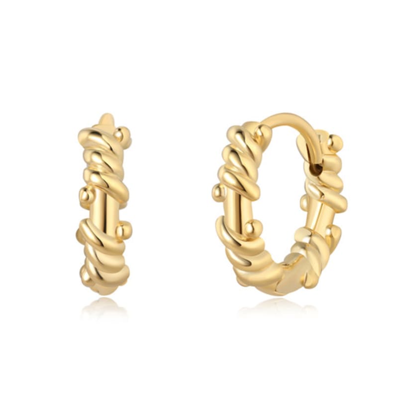 WESTISLAND Around One-Touch Earrings YG_WI5132420