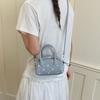 Small-scale Design Denim Casual Crossbody Tote Bag for Women Bag