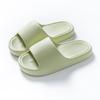 Women's EVA Thick Sole Non-Slip Slippers - Comfortable, Silent, Wear-Resistant Summer Sandals for Home and Bath.