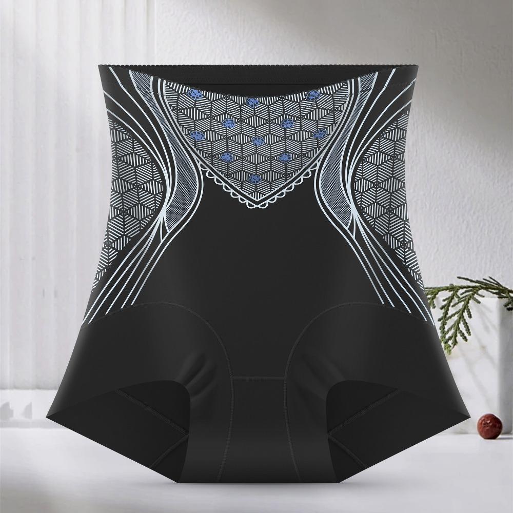 Shapewear Postpartum Body Shaper Thin Butt Lifter Underpants Elastic High Waist Briefs  Lady