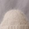Warm Fur Ear Flap Cap Soft Skullies Beanies Cozy Woman Knit Cap  Winter Season