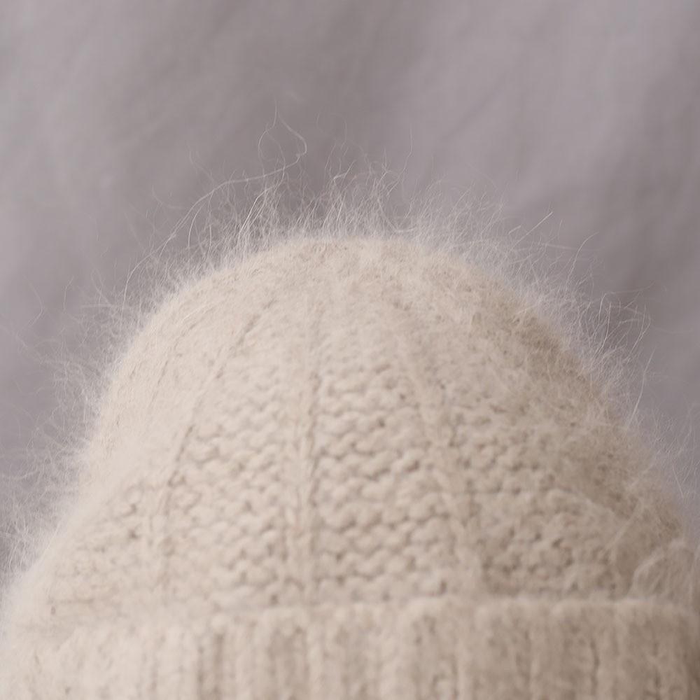 Warm Fur Ear Flap Cap Soft Skullies Beanies Cozy Woman Knit Cap Winter Season