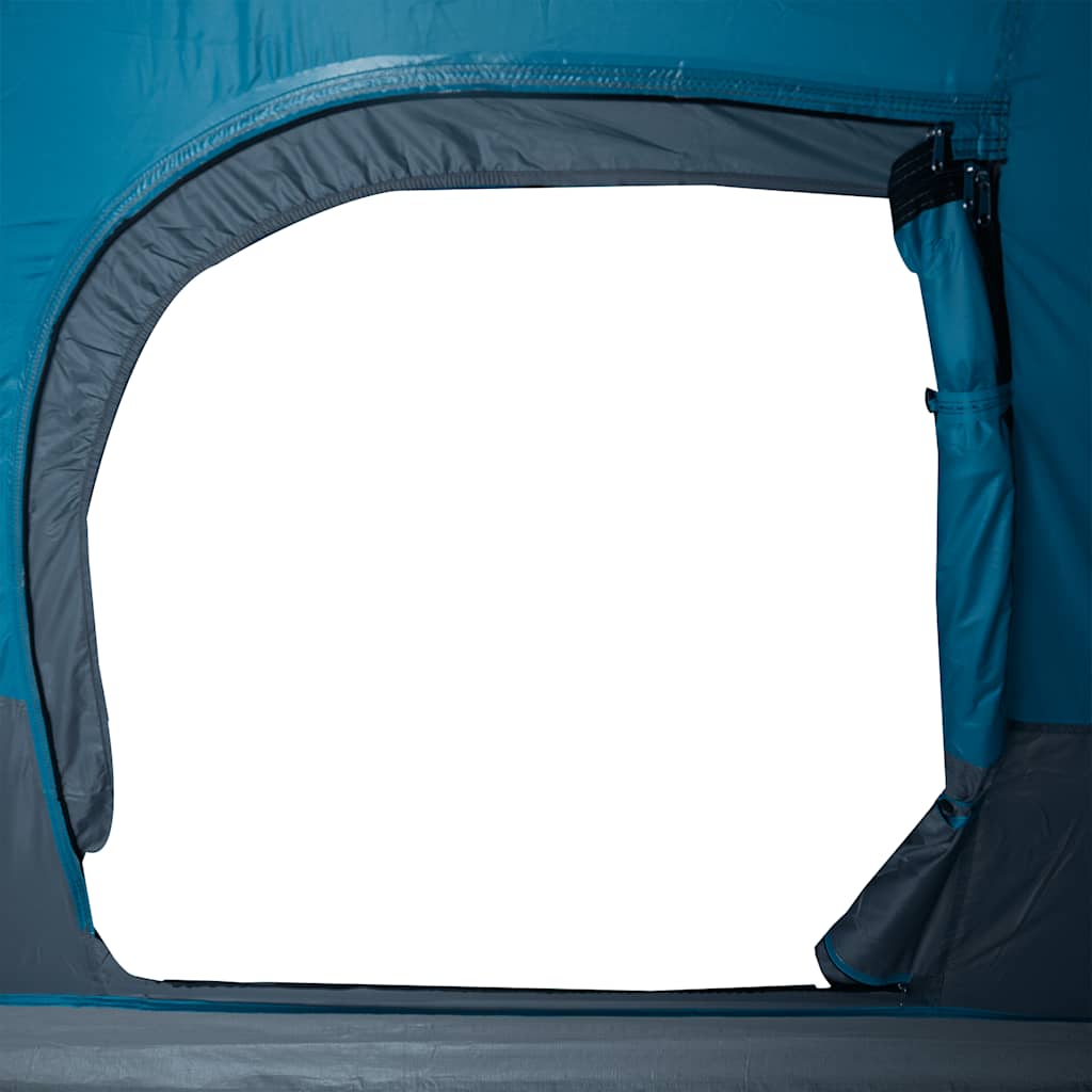 Dome Family Tent for 6 Persons Blue Waterproof