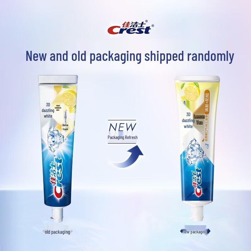 Crest Dazzling White Lemon Tea Toothpaste
