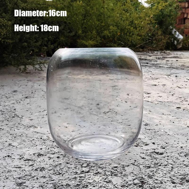 Mikrokrajinná skleněná váza Sukulentní rostlina Terarijní nádoba Květináče pro pěstování sukulentů Domácí dekorace