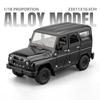 1/18 UAZ Hunter SUV Alloy Car Diecasts & Toy Vehicles Metal Toy Car Model Sound and Light Collection Kids Toy