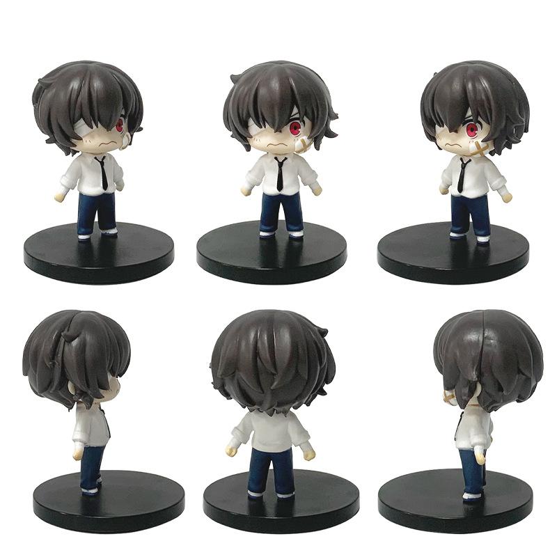 In stock Japanese Anime Dazai Osamu Figurine Bungo Stray Dogs Action Figures PVC Model Collection Peripheral Toys Birthday Gifts