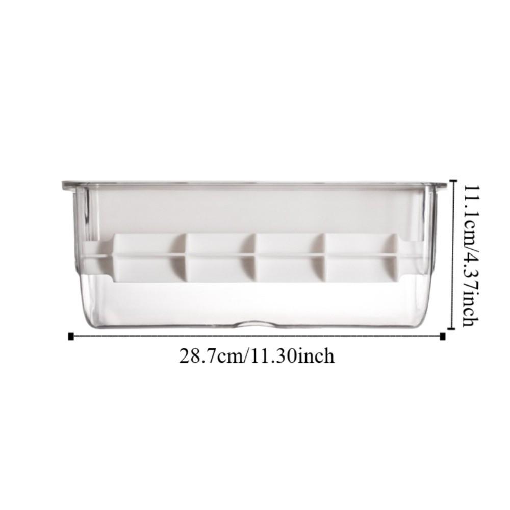 Platzsparender Kunststoff-Toilettenpapierrollenhalter Transparent Staubdicht Wandmontierter Halter Mehrzweck Bohrloser Lappenhalter Küche