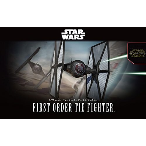 Star Wars First Order TIE Fighter 1/72 Scale Plastic Model BAN203218