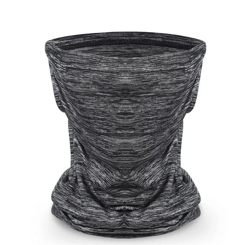 Andningsbar Sommar Cykling Huvudbonad Isilke Anti UV Ansiktsskydd Utomhus Sport Löpning Halsduk Dammfri Män Kvinnor Mask