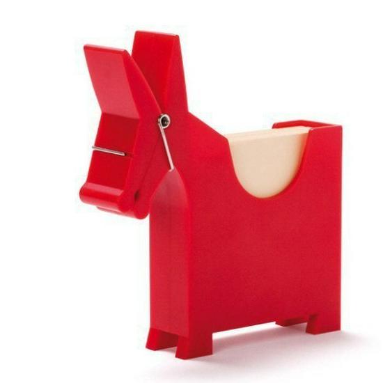 Cross-Border Sticky Note & Pen Holder - Desktop Mule Clip Office Decoration & Business Card Organizer