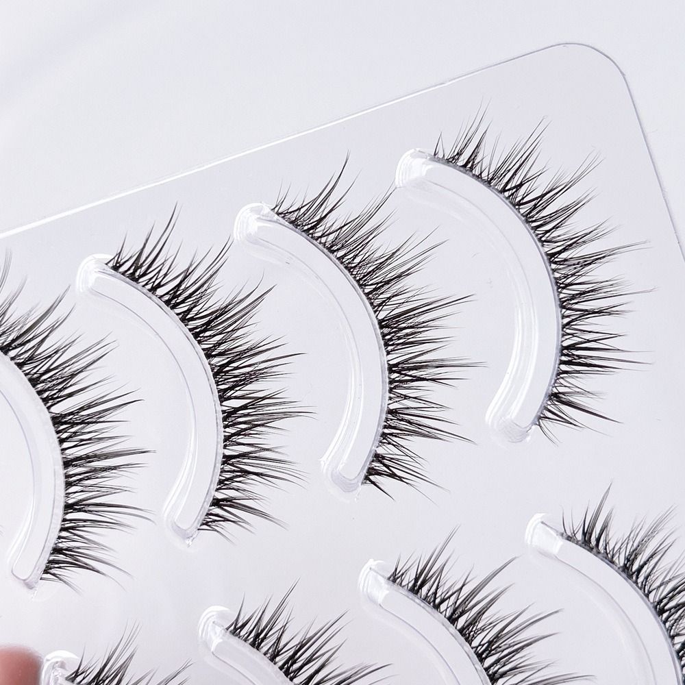 Thai Style Eye Lashes Soft Wispy Eye Makeup Tools 3D Mink False Eyelashes  Eyelashes Extension