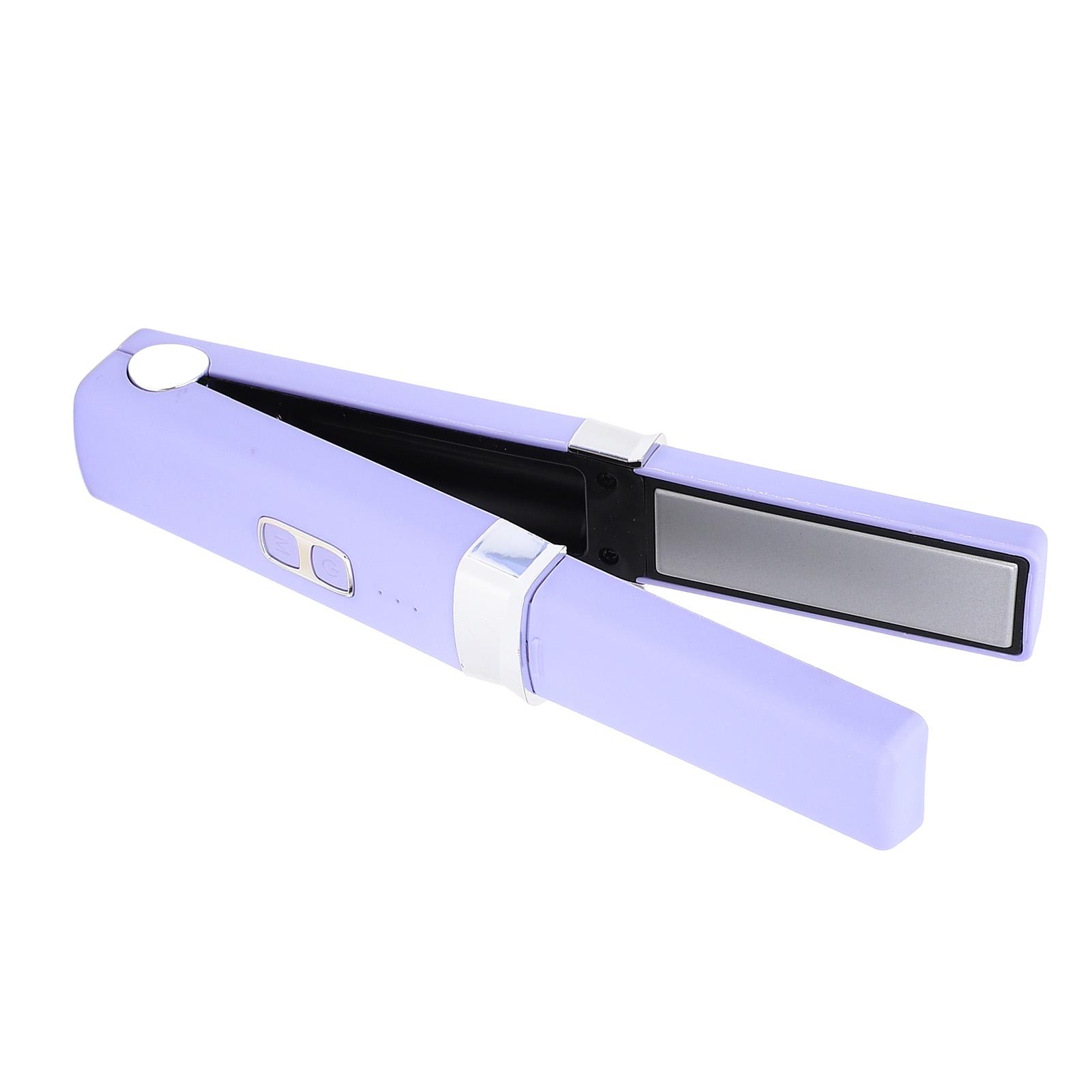 

Мини выпрямитель для волос Портативный Быстрый нагрев Зарядка через USB Многофункциональный Маленький утюжок для дома