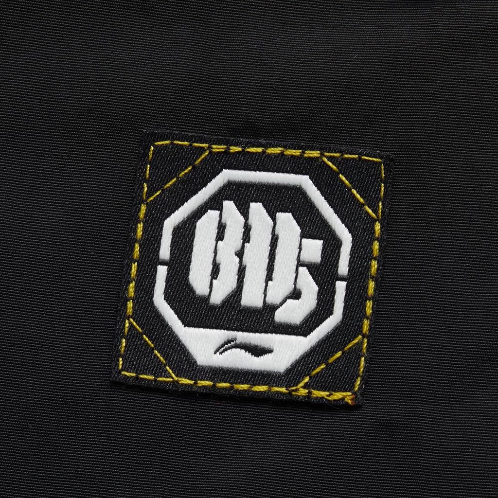 Li Ning Badfive Comfortable Casual Simple Lace-Up Straight Leg Sports Pants Men bottoms Black AYKV099-2