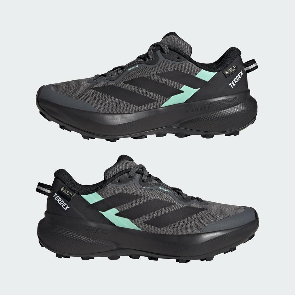 adidas TERREX TRACEFINDER PLUS GORE-TEX TRAIL RUNNING HQ5112 Women's Terrex Sports Shoes Grey Five / Core Black / Carbon