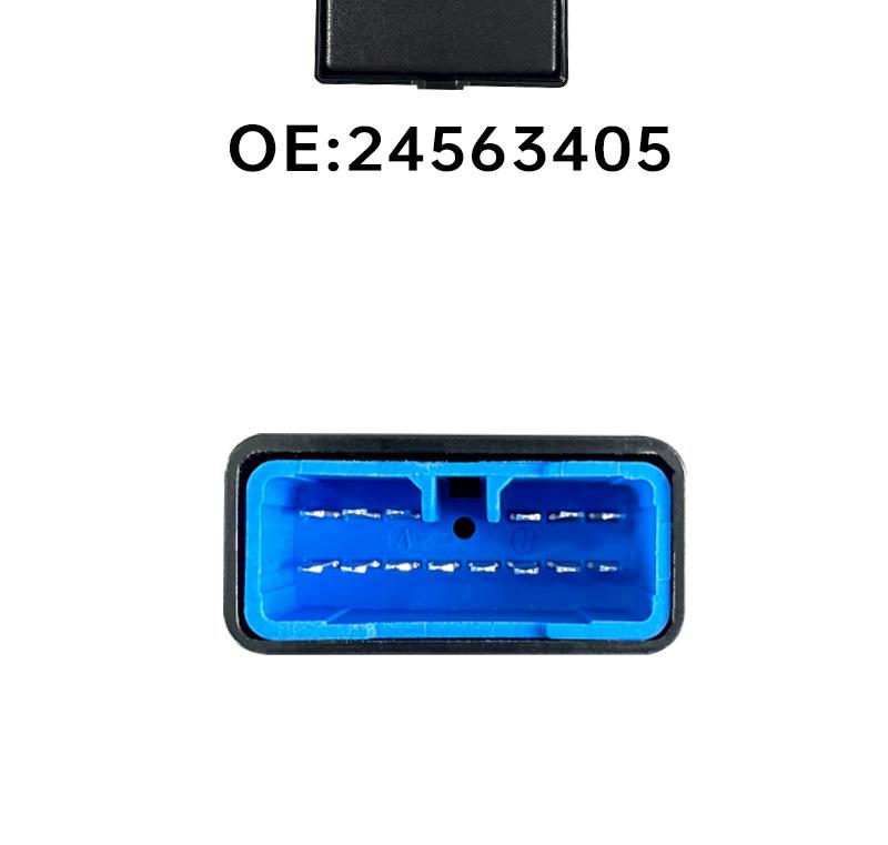 Wuling Hongguang/S 14-Pin Dual-Control Driver's Power Window Switch (White Light)