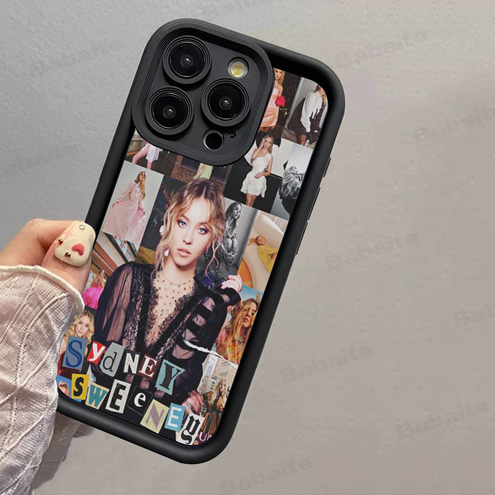 Singer Sydney S-Sweeney Phone Case For IPhone 17 16 15 14 13 12 11 Pro Max Silicone Back Cover