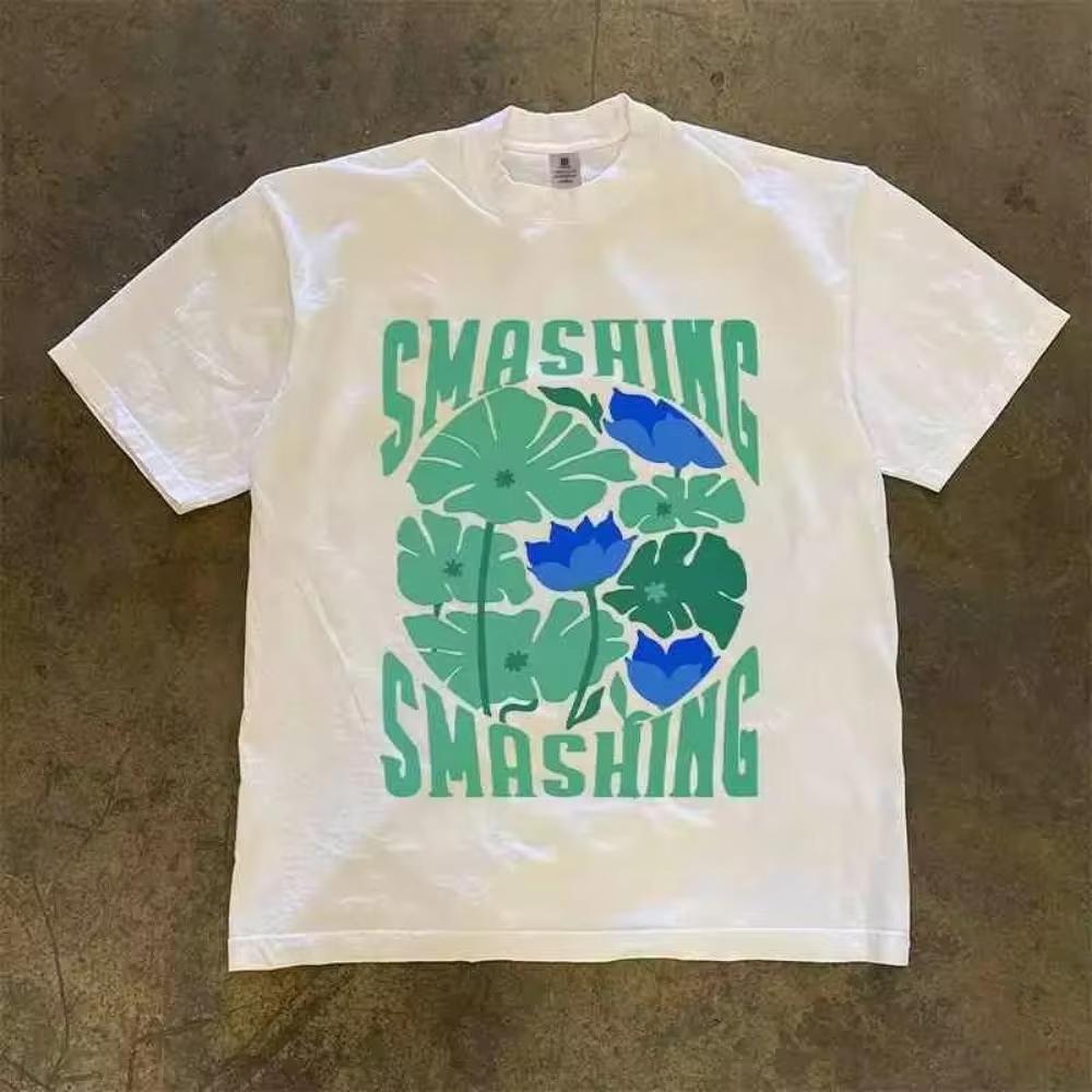 

Outdoor Casual Mens Shirts Fashion Y2k Women Street Hip Hop Trend Short Sleeved Harajuku Printing Comfortable Cotton T Shirt S